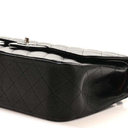 Chanel Caviar Quilted Jumbo Double Flap Black 10 of 10