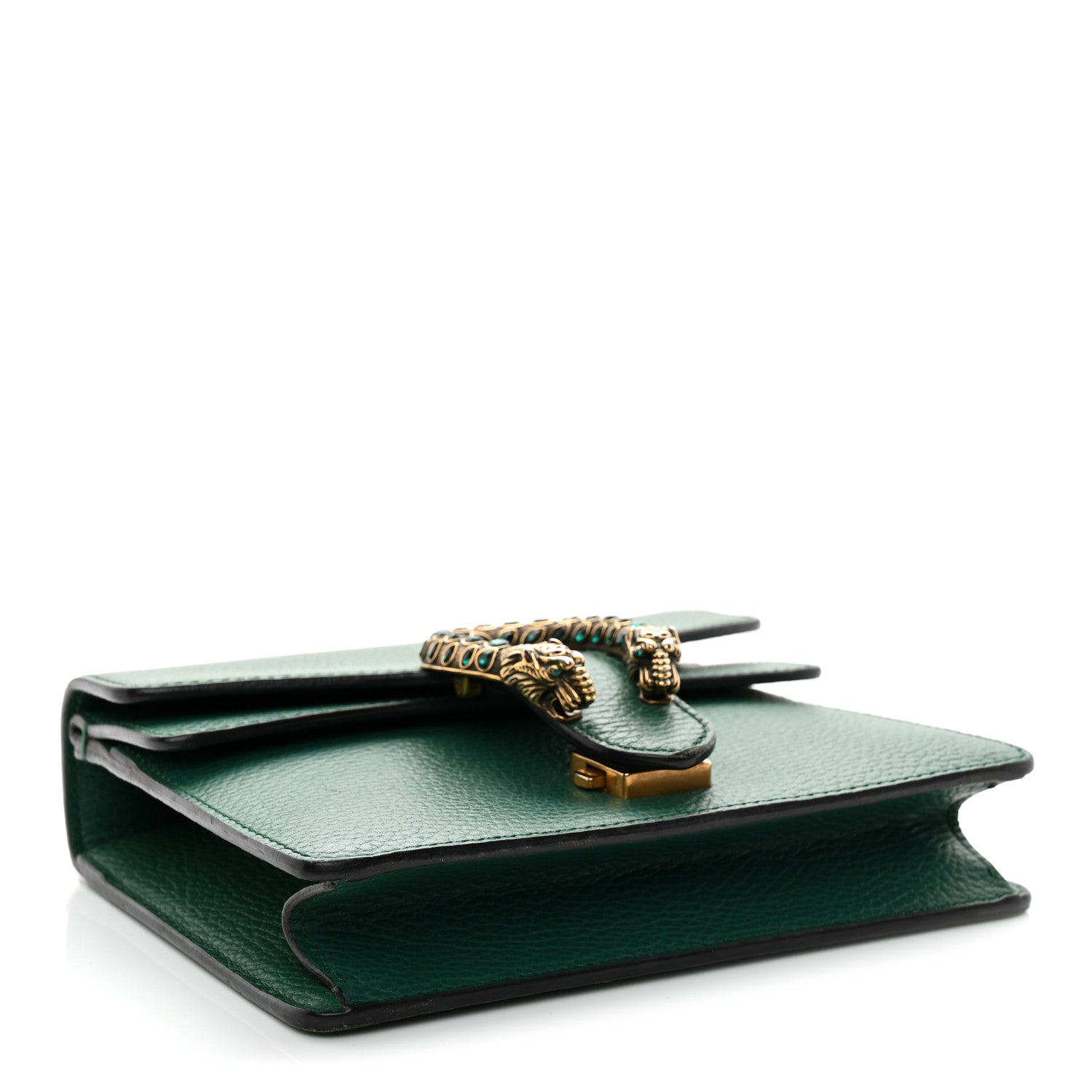 Gucci Calfskin Mini Dionysus Shoulder Bag Emerald 4 of 12