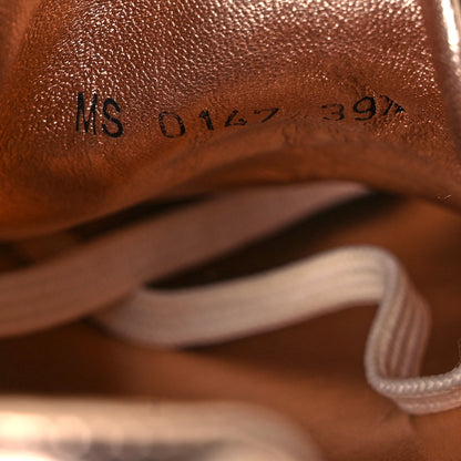 Louis Vuitton Patent Monogram Frontrow Sneakers 39.5 Rose Gold 9 of 9