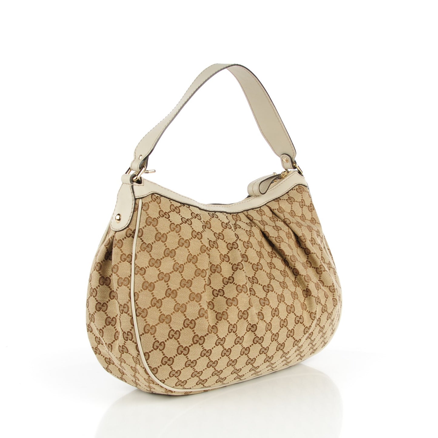 Monogram Medium Sukey Hobo Off White