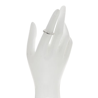 Tiffany Sterling Silver Narrow 1837 Band Ring 53 6.5 2 of 4