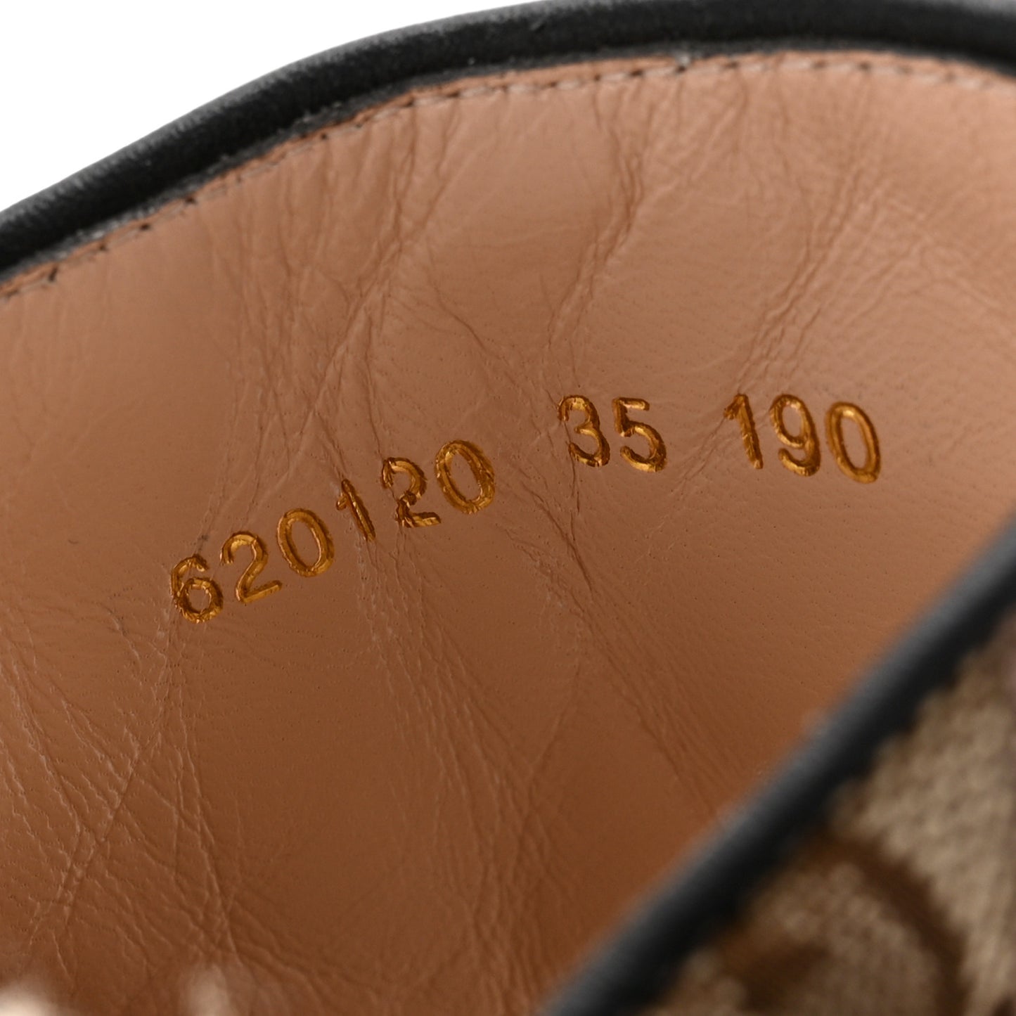 Monogram Matelasse GG Marmont Espadrille 20mm Slide Sandals 35 Beige Ebony Black