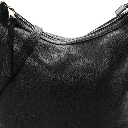 Gucci Pebbled Calfskin Small Miss GG Hobo Black 8 of 11