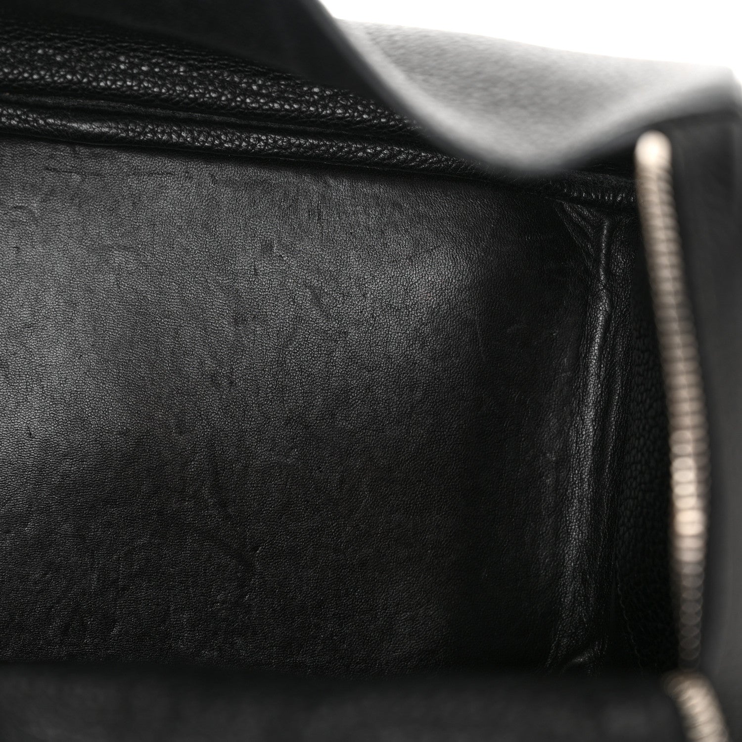 Hermes Taurillon Clemence Lindy 30 Black 12 of 16