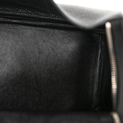 Hermes Taurillon Clemence Lindy 30 Black 12 of 16