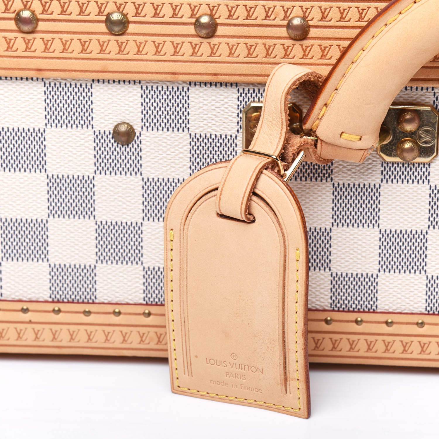 Louis Vuitton Damier Azur Gemine 8 Pairs Shoe Trunk 26 of 27