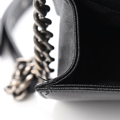 Chanel Caviar Quilted Medium Boy Flap Black 7 of 12