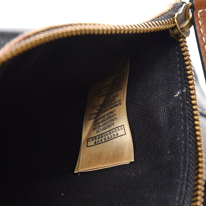 Burberry Canvas Mega Check Small Bucket Tan 8 of 11
