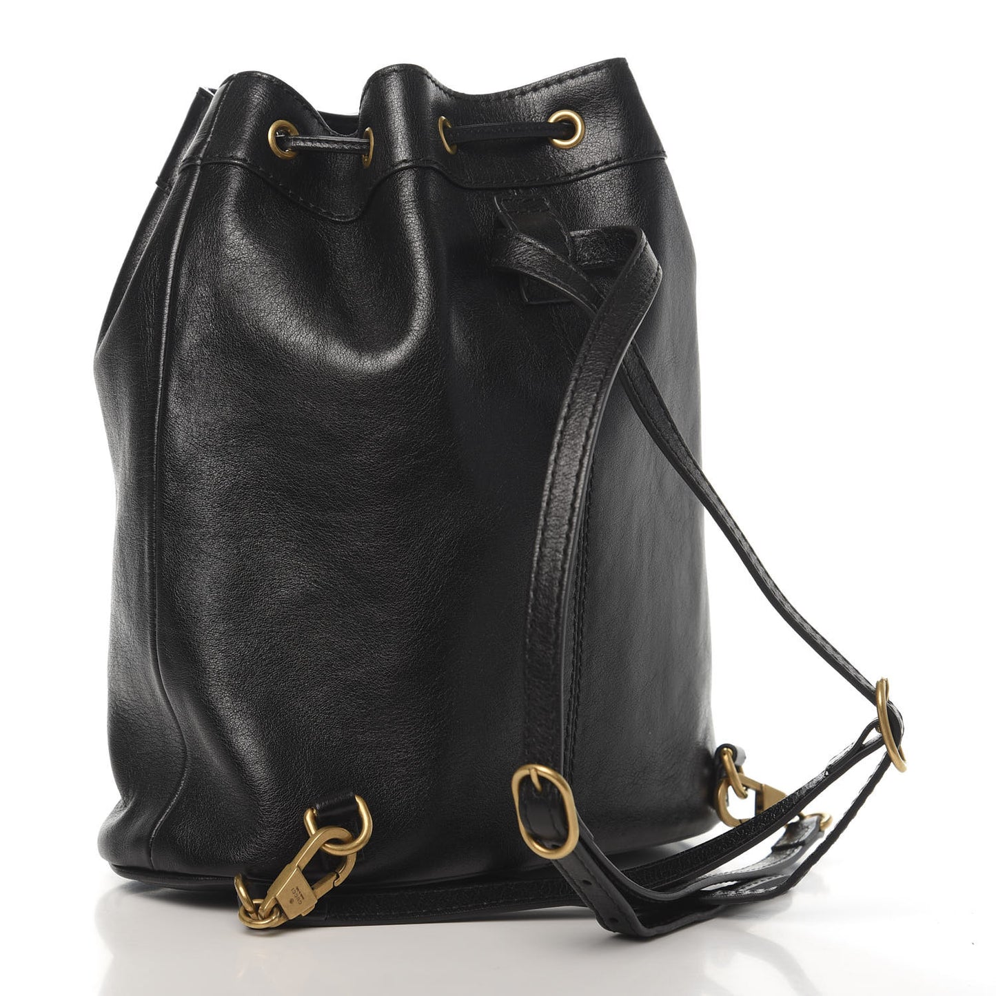 Piuma Lux Energy Medium Re(Belle) Convertible Bucket Bag Black