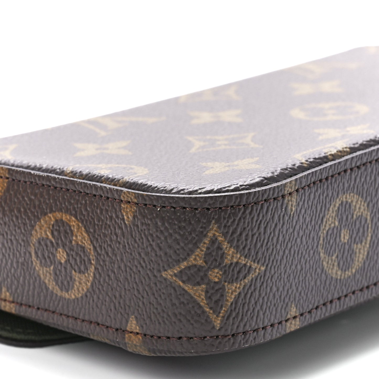 Monogram Felicie Strap & Go Kaki