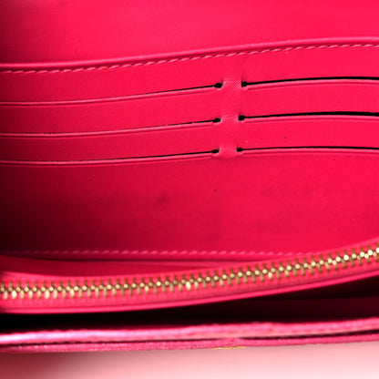 Louis Vuitton Vernis Sarah Wallet Rose Pop 12 of 15