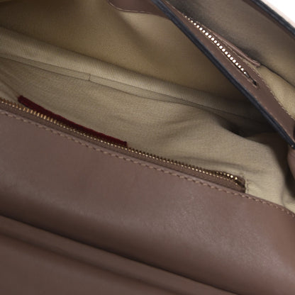 Valentino Garavani Nappa Rockstud Frame Handle Bag Poudre 6 of 11