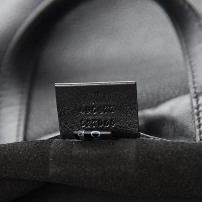 Gucci Calfskin Logo Drawstring Backpack Black 10 of 11