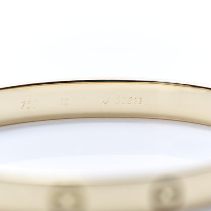 Cartier 18K Yellow Gold LOVE Bracelet 16 4 of 5