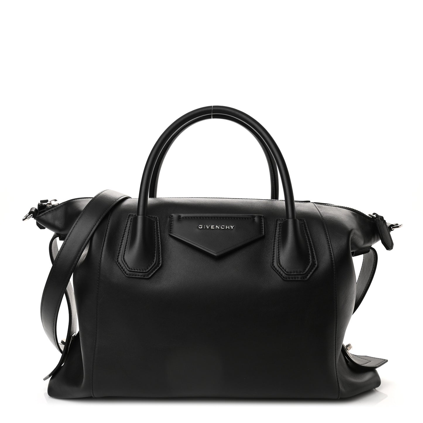 Smooth Calfskin Medium Soft Antigona Black