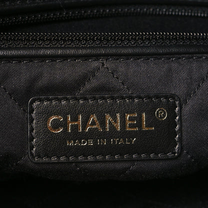 Chanel Tweed Quilted Chanel 22 Black Ecru 7 of 11