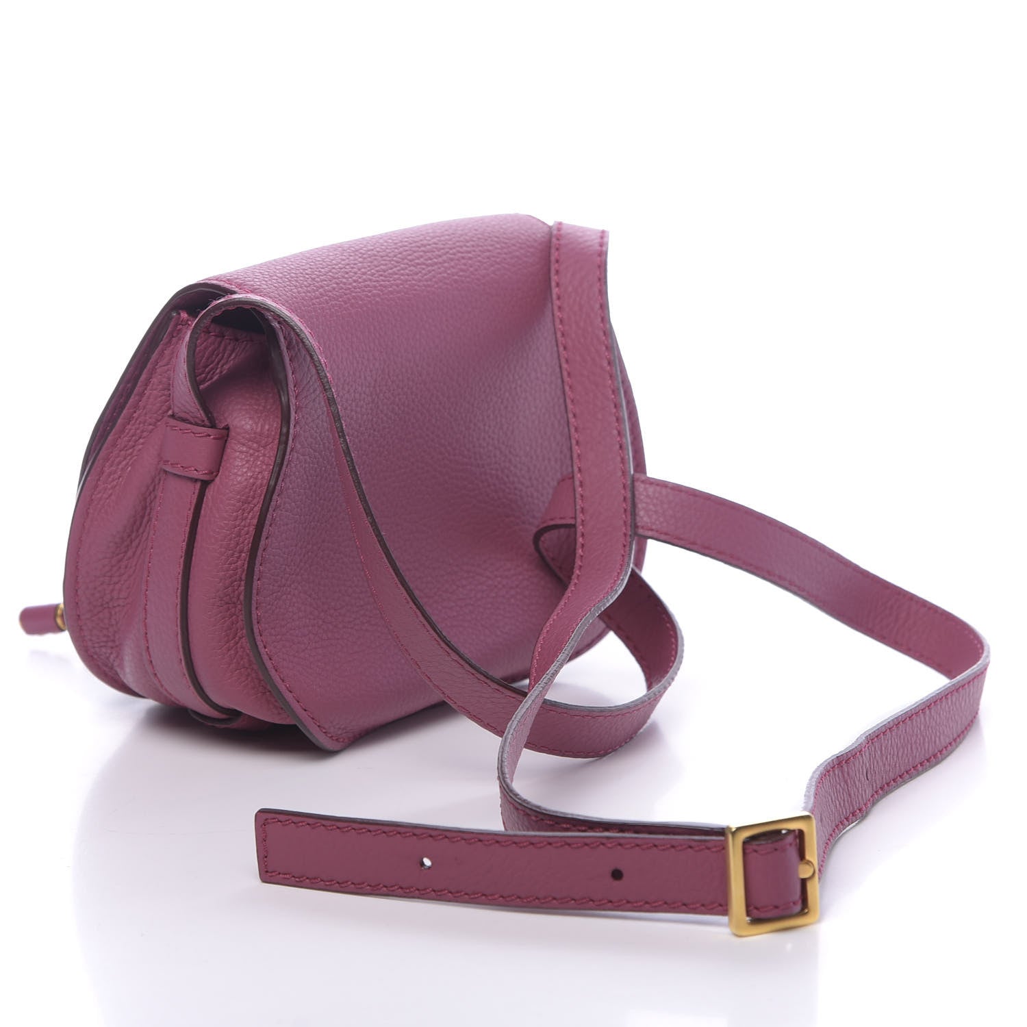Chloe Calfskin Mini Marcie Round Crossbody Bag Dreamy Pink 3 of 10