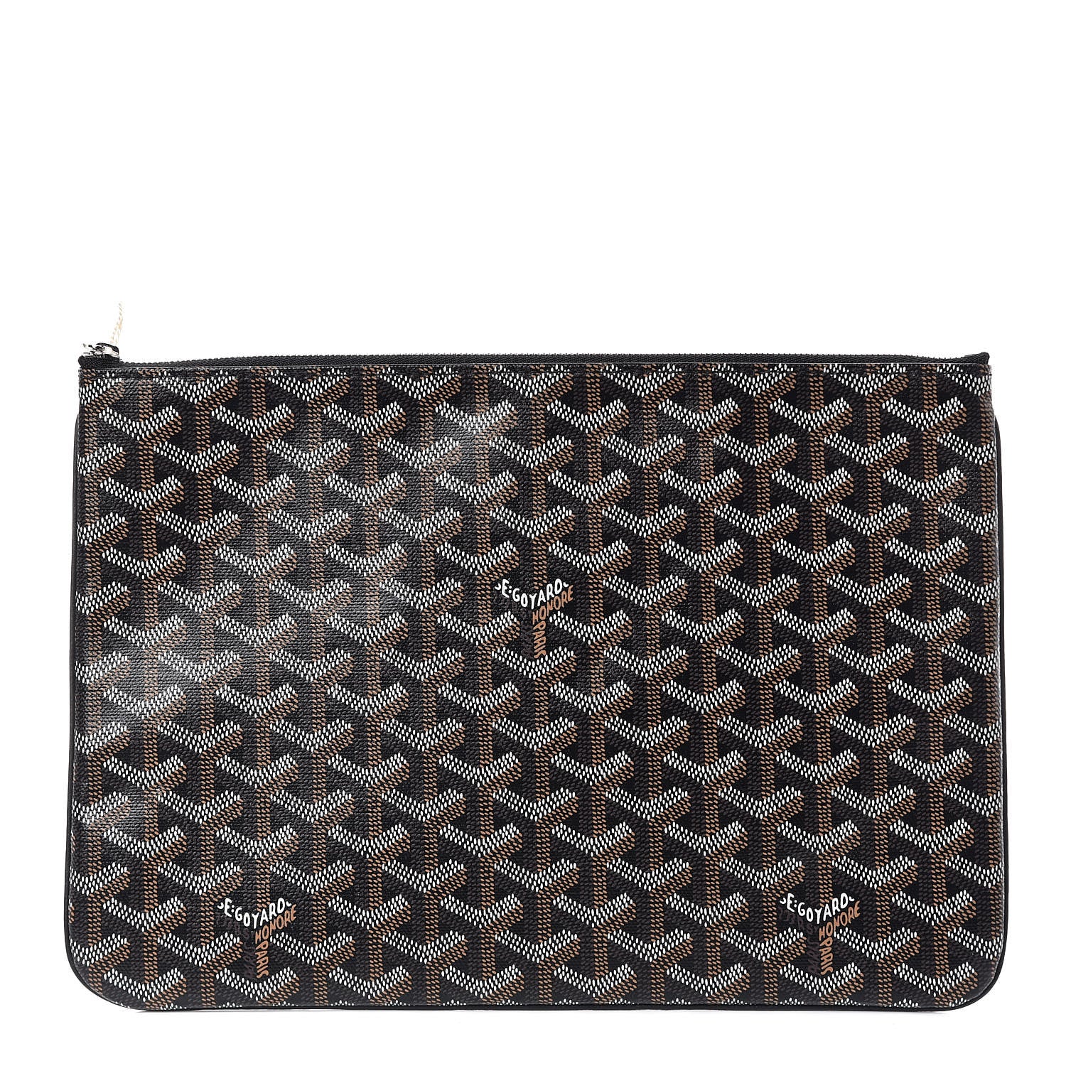Goyard Goyardine Senat Pochette MM Black 1 of 7