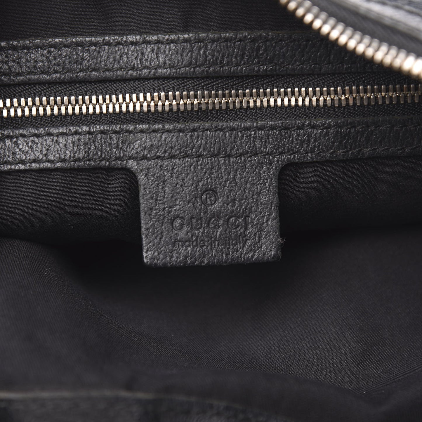 Monogram Glam Hobo Black