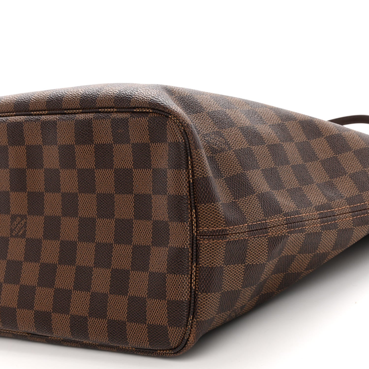 Louis Vuitton Damier Ebene Neo Neverfull MM Rose Ballerine 10 of 10