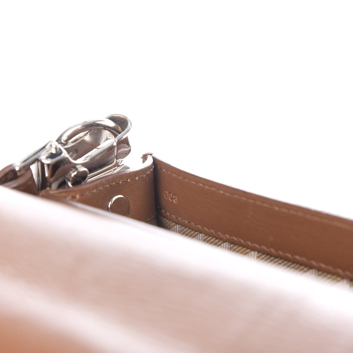 Smooth Calfskin Mini PS11 Classic Shoulder Bag Hazelnut