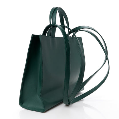 Telfar Vegan Leather Medium Shopping Bag Dark Olive 3 of 12