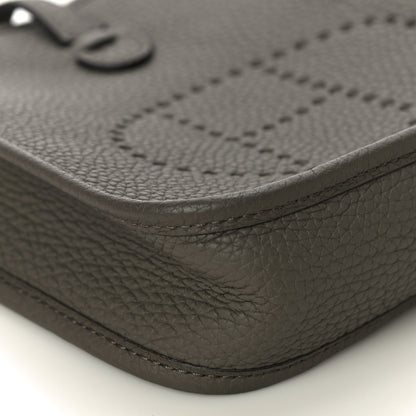 Hermes Taurillon Clemence Evelyne TPM Etain 8 of 10