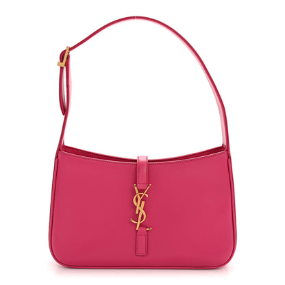 Saint Laurent Smooth Calfskin Le 5 A 7 Hobo Bubblegum 1 of 12