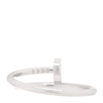 Cartier 18K White Gold Small Juste Un Clou Ring 55 7.25 3 of 5