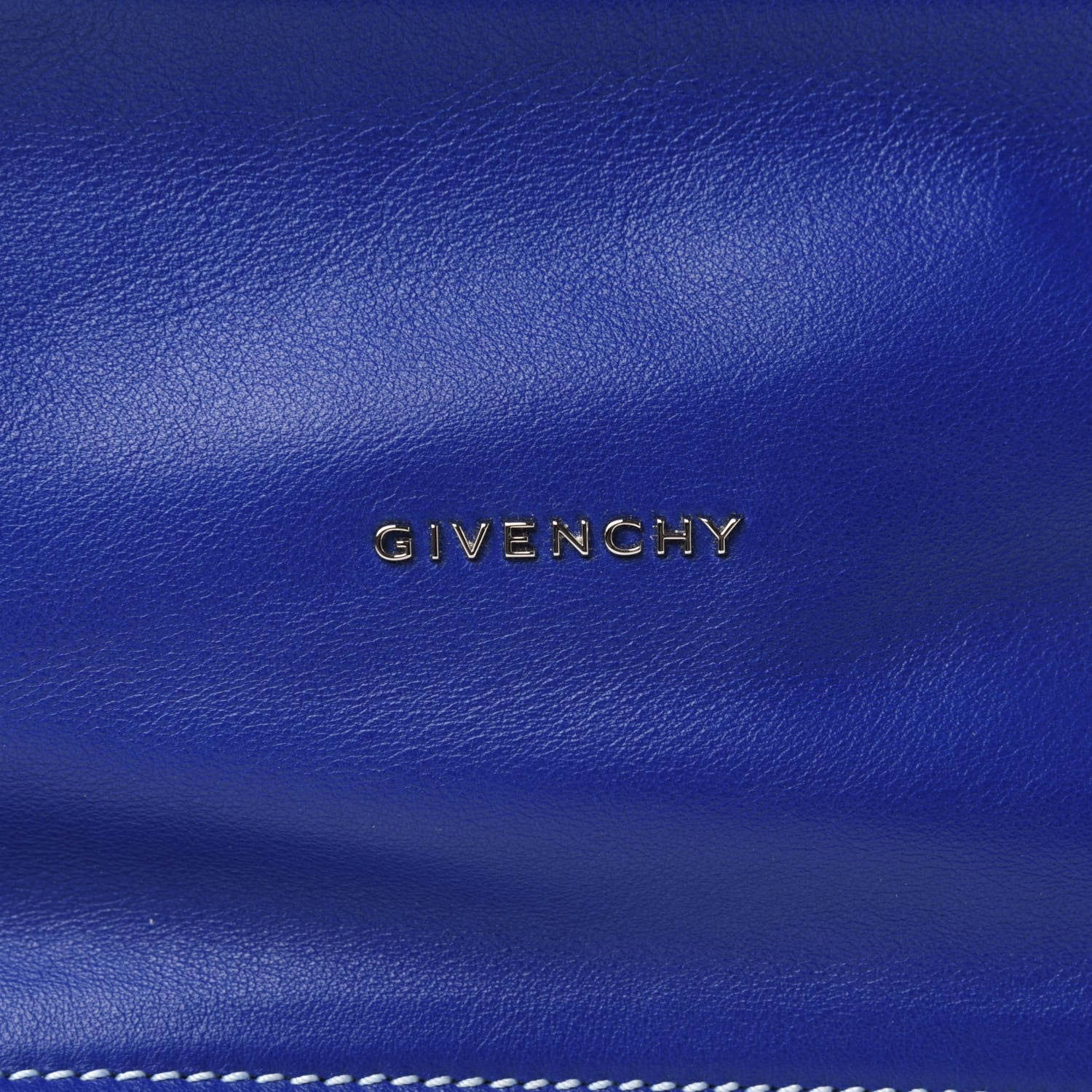 Givenchy Calfskin Mini Pandora Logo Strap Moroccan Blue 11 of 11