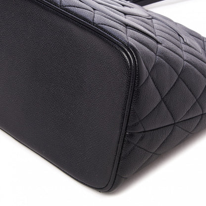 Chanel Caviar Quilted Medallion Tote Black 5 of 10