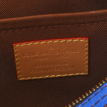 Louis Vuitton Damier Pop Speedy Bandouliere 25 Blue 6 of 12