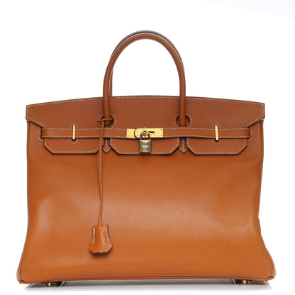 Hermes Epsom Birkin 40 Cognac 1 of 23