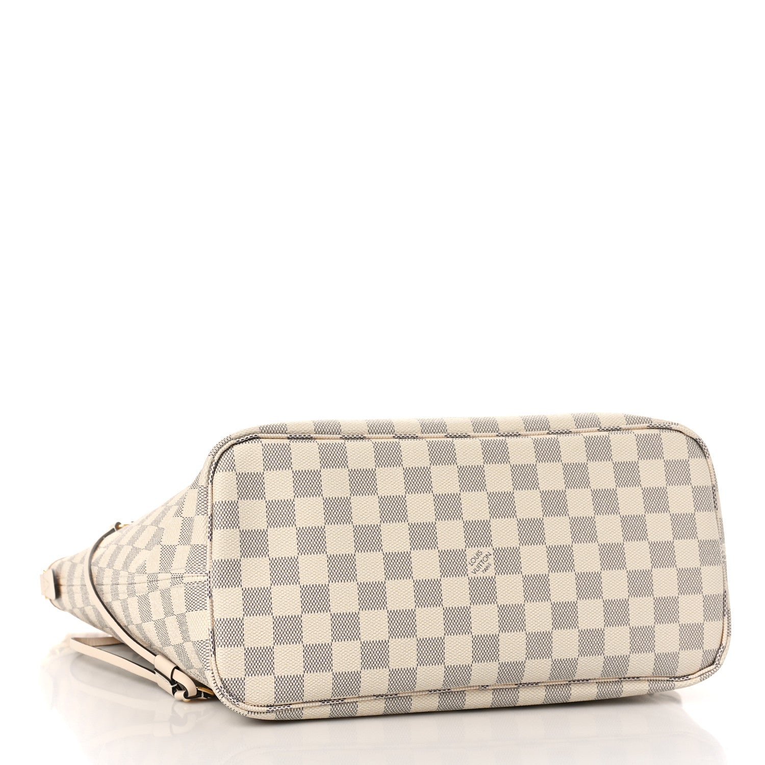Louis Vuitton Damier Azur Braided Neverfull MM Pink 4 of 8
