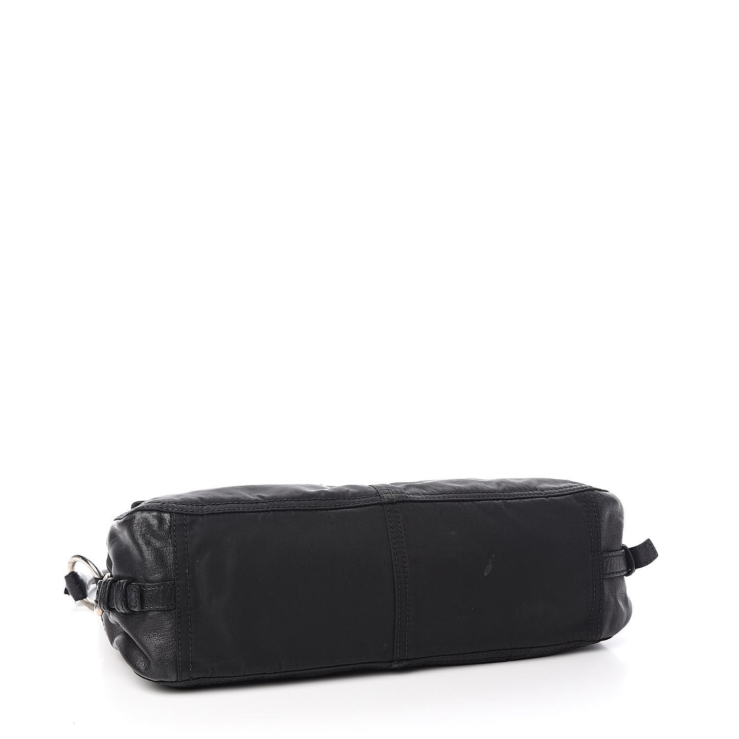 Tessuto Nylon Buffalo Shoulder Bag Black