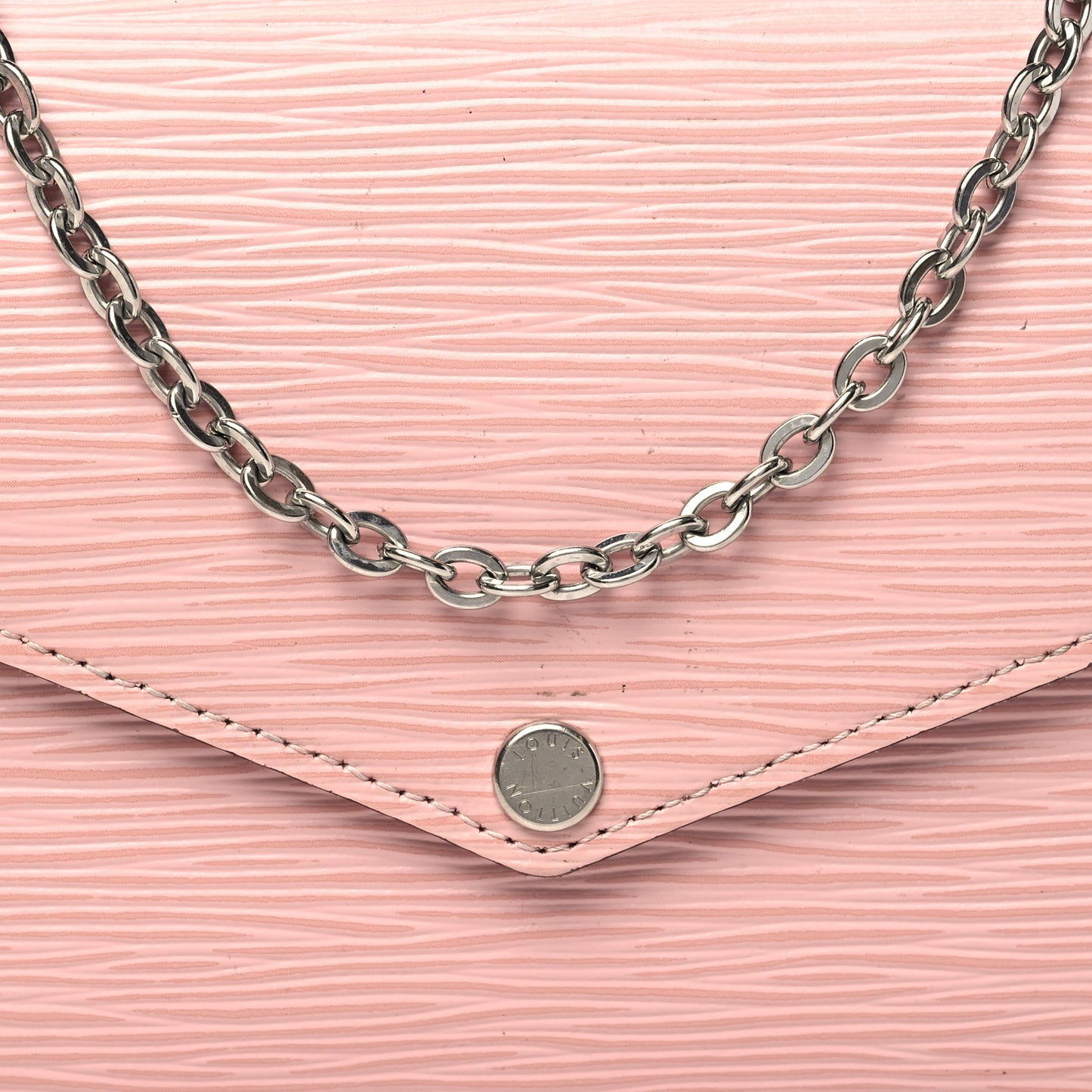 Epi Pochette Felicie Rose Ballerine