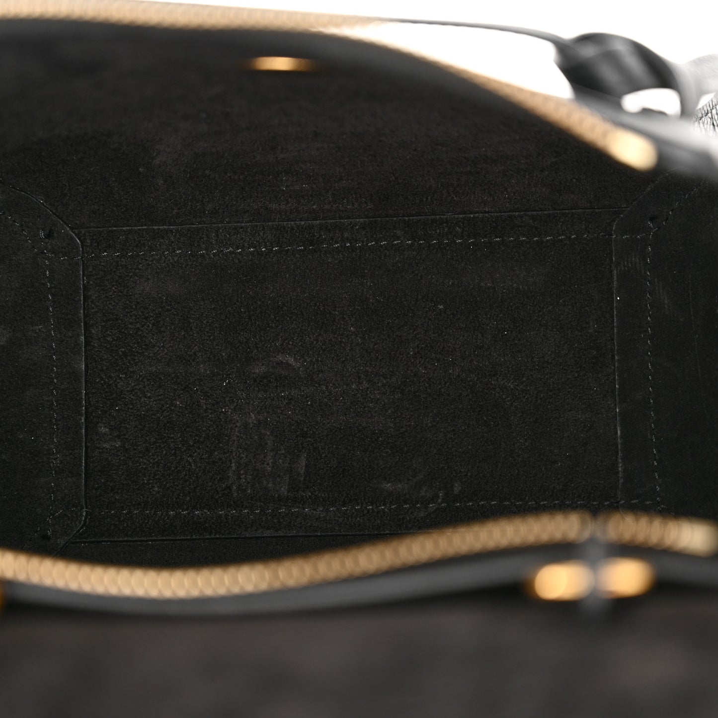 Grained Calfskin Nano Belt Bag Black