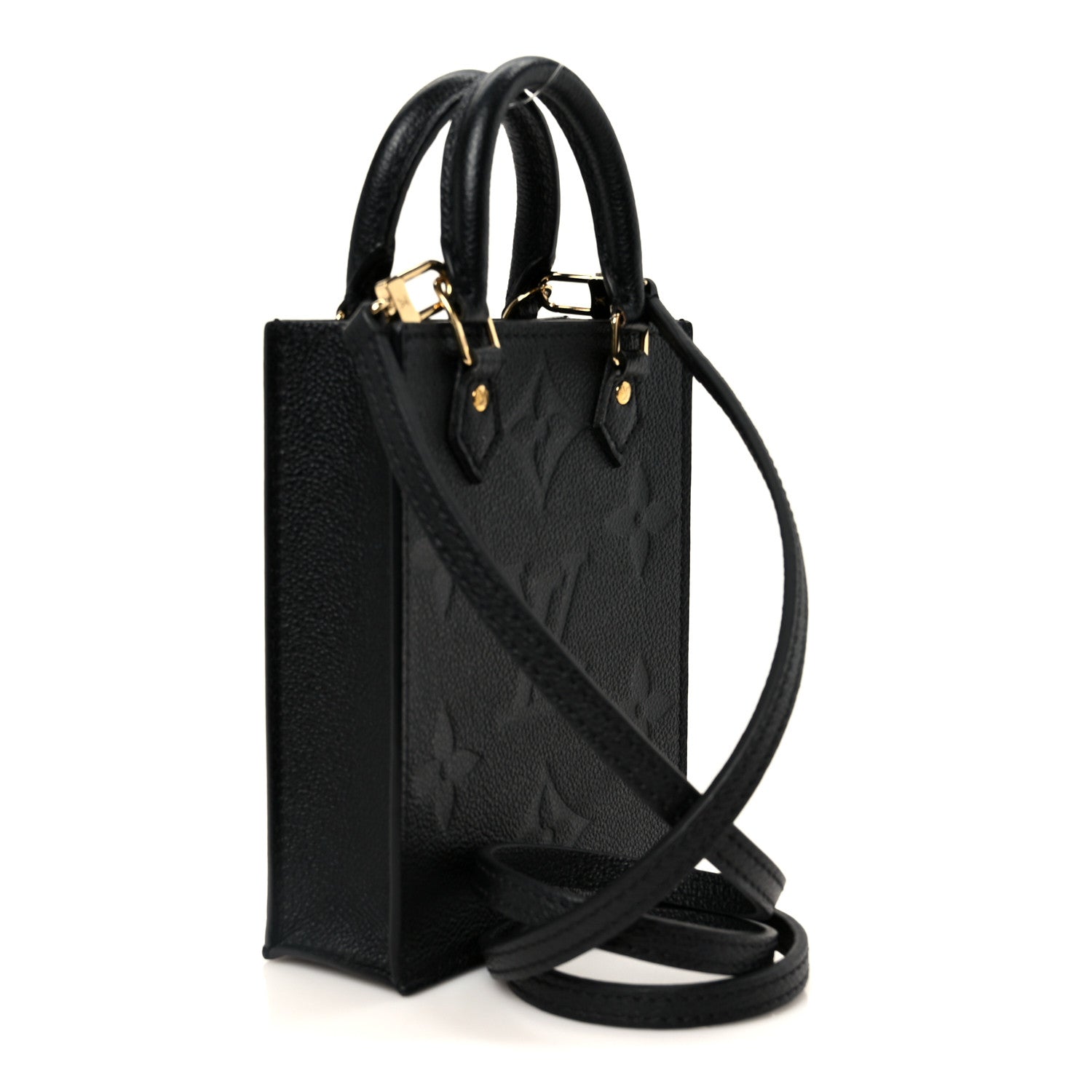 Louis Vuitton Empreinte Monogram Giant Petit Sac Plat Black 3 of 11