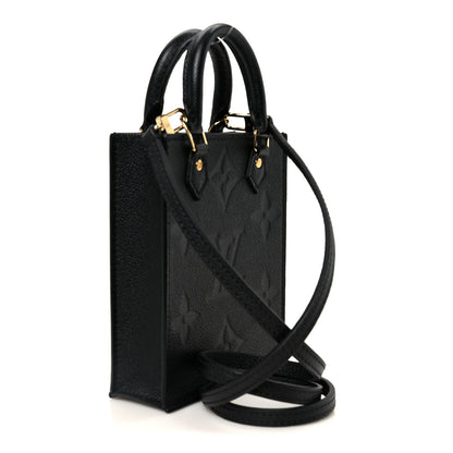 Louis Vuitton Empreinte Monogram Giant Petit Sac Plat Black 3 of 11