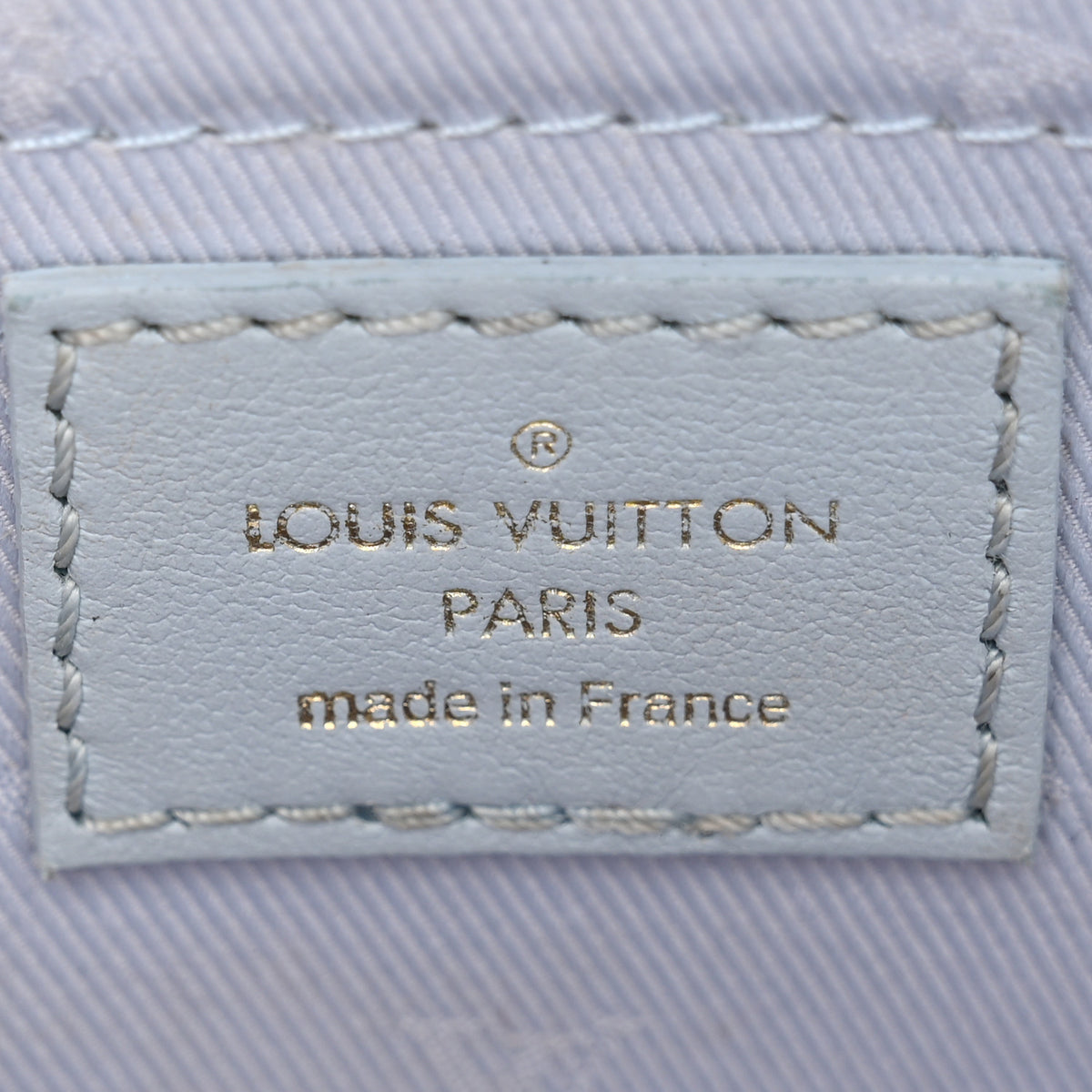 Louis Vuitton Calfskin Bubblegram Alma BB Ice Blue 6 of 12