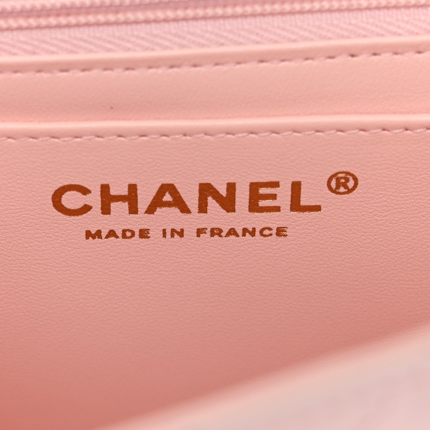 Chanel Lambskin Quilted Mini Square Flap Light Pink 6 of 11