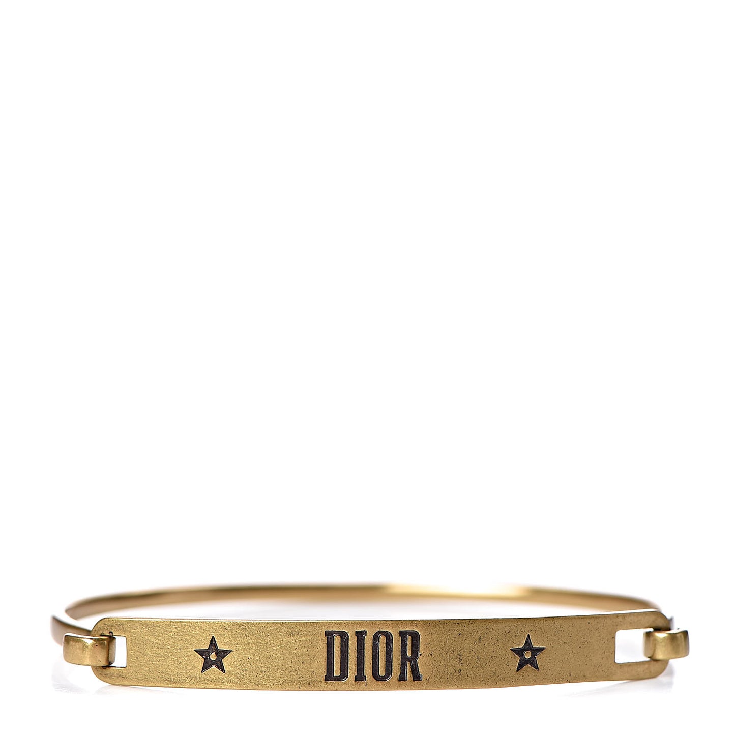 Metal Crystal Dio(r)evolution Bracelet Set Gold