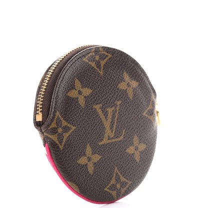 Louis Vuitton Monogram 2018 Christmas Animation Round Coin Purse 2 of 8