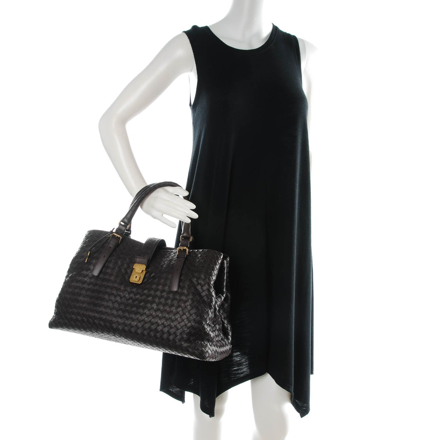 Bottega Veneta Nappa Intrecciato Medium Roma Tote Moro 2 of 8