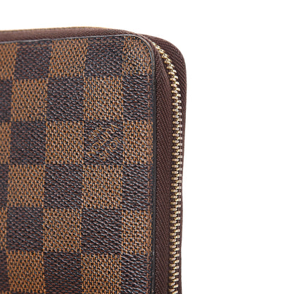 Louis Vuitton Damier Ebene Zippy Organizer Wallet 9 of 13