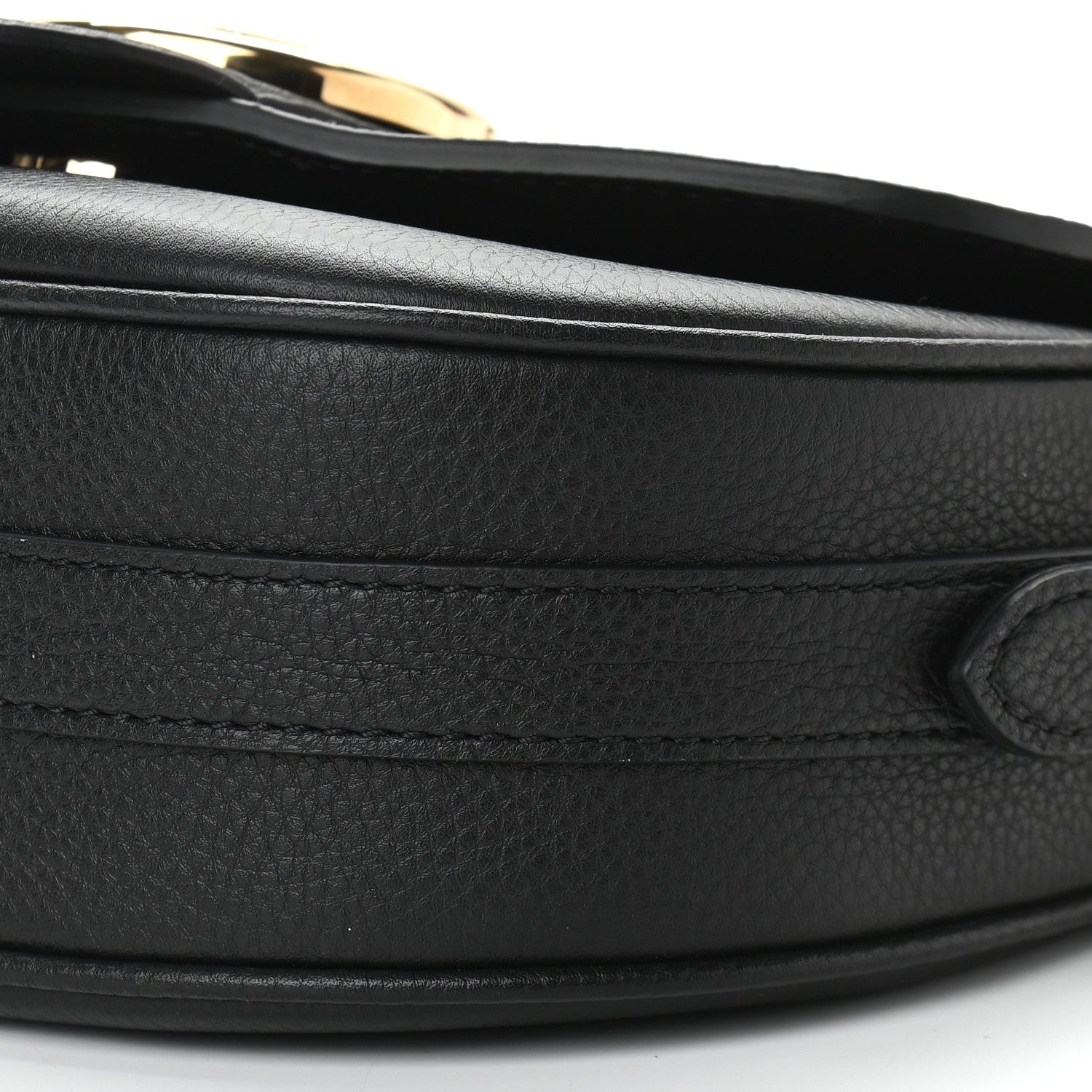 Louis Vuitton Grained Calfskin LV Pont 9 Soft PM Black 8 of 9