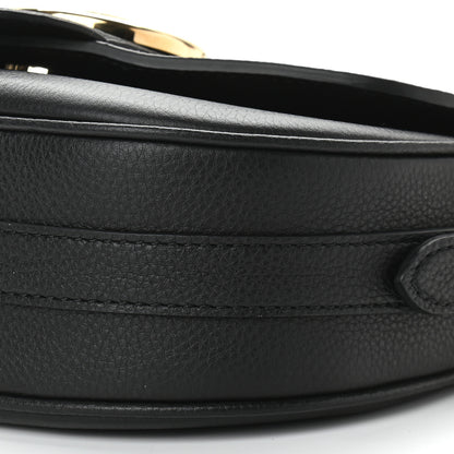 Louis Vuitton Grained Calfskin LV Pont 9 Soft PM Black 8 of 9