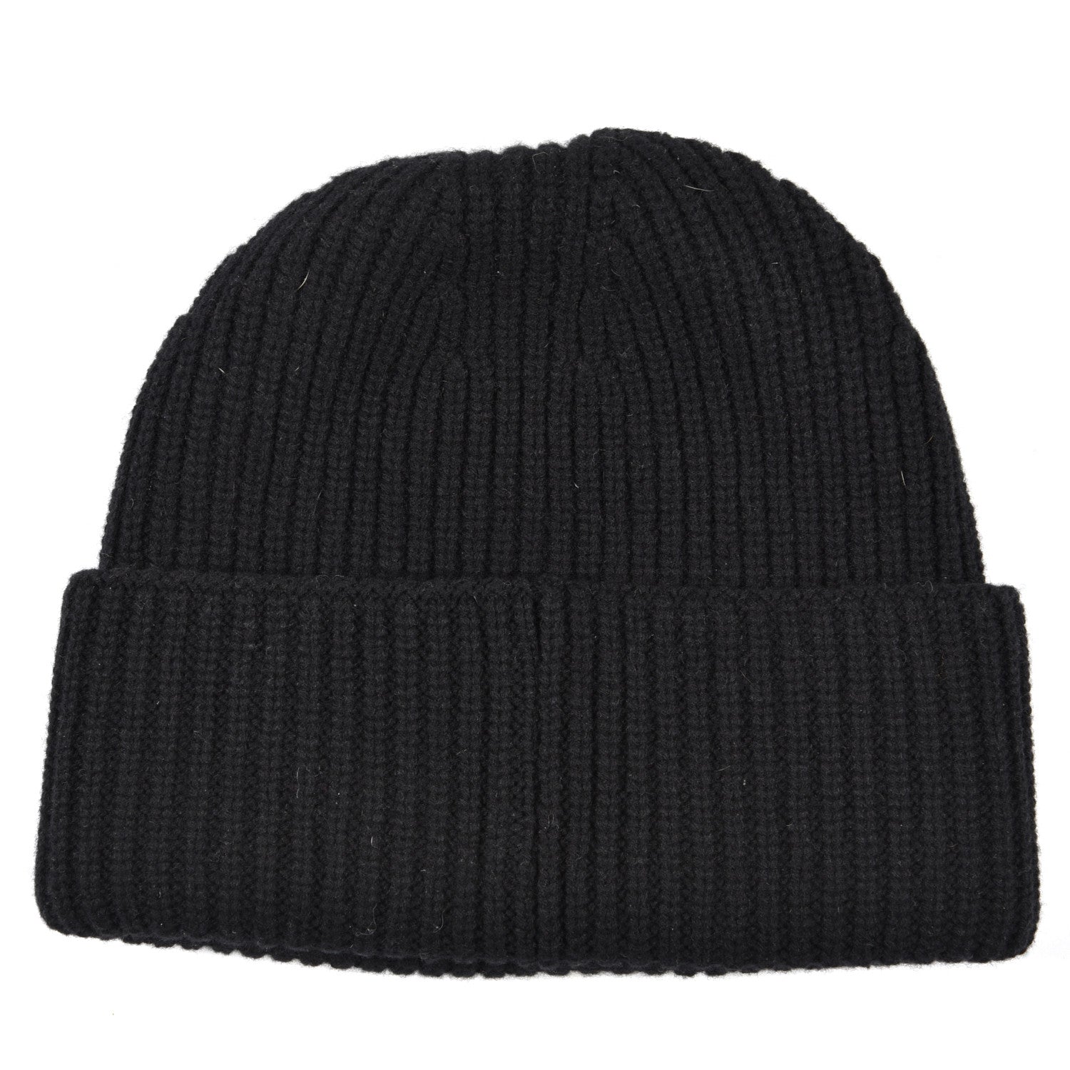 Chanel Wool Cashmere CC Beanie Hat Light Black White 2 of 5