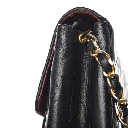 Chanel Lambskin Quilted Small Single Flap Black 10 of 14