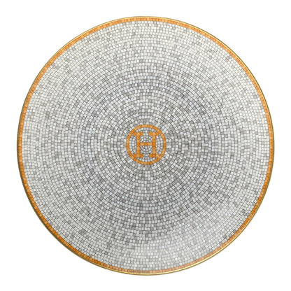 Hermes Porcelain Mosaique Au 24 Bread And Butter Plate 1 of 5